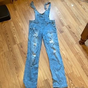 Torn overalls size Large